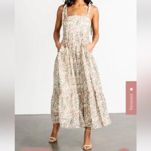 Baltic Born Lelisa shoulder tie dress